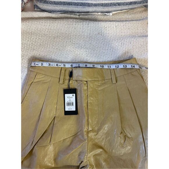 🆕 RAILS Jo Faux Leather High Waist Tapered Leg Pants size‎ 6 BIN J - Picture 2 of 5